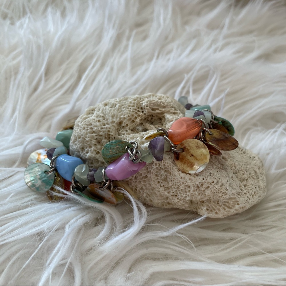 Multi Colored Beach Style Bracelet
